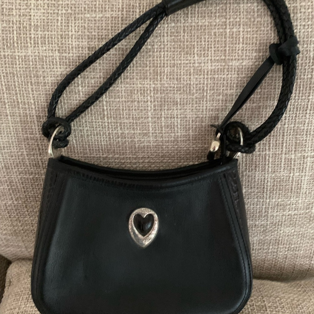 Brighton Black Leather Purse